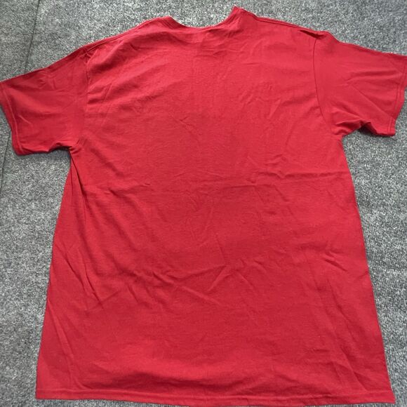 Atlanta Falcons Shirt Mens XL Red Majestic NFL Super Bowl LI 51 Destination New - Picture 10 of 13